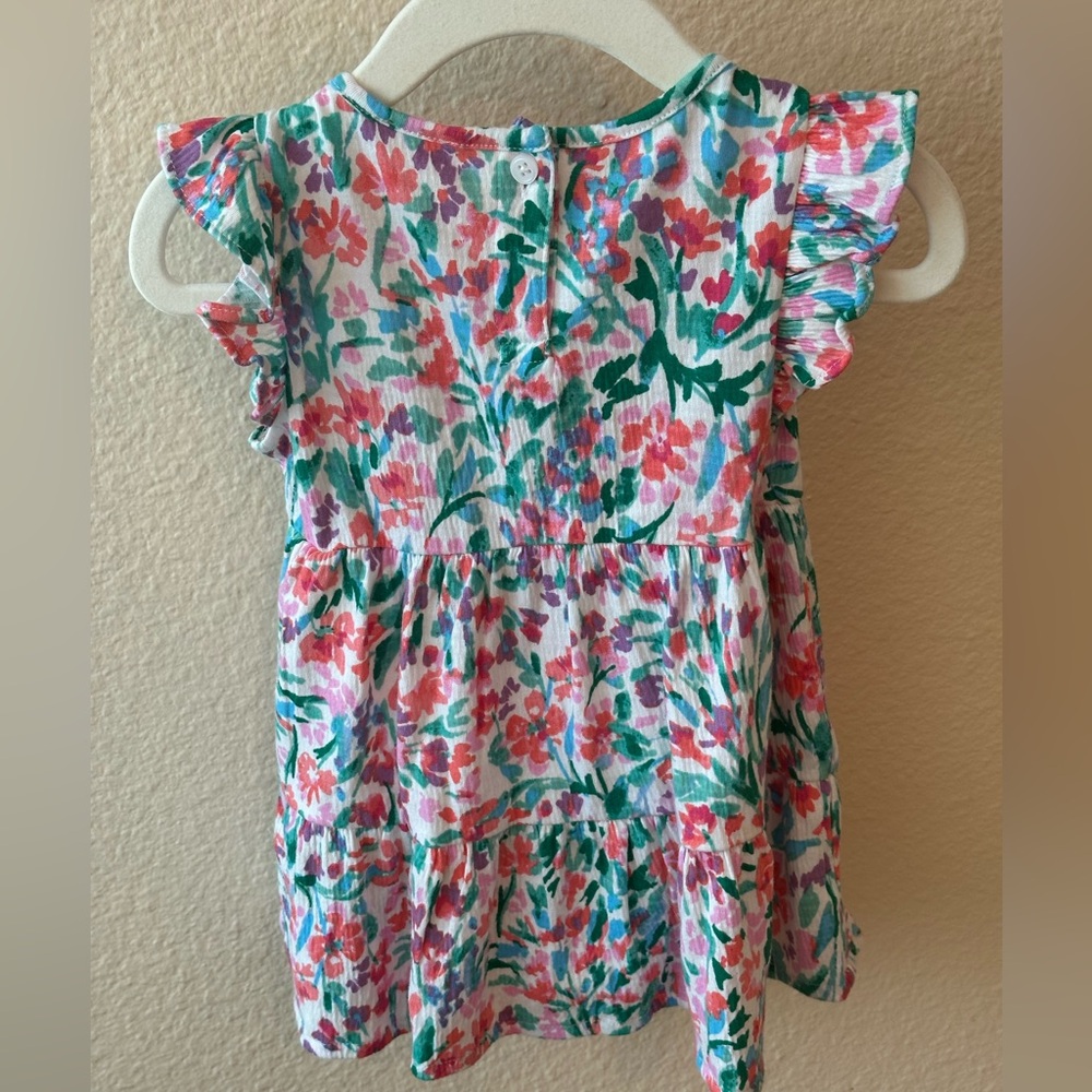 Crewcuts Multicolor Floral Ruffle Dress - Picture 8 of 8